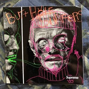 But + Holes Surfers Supreme Sticker